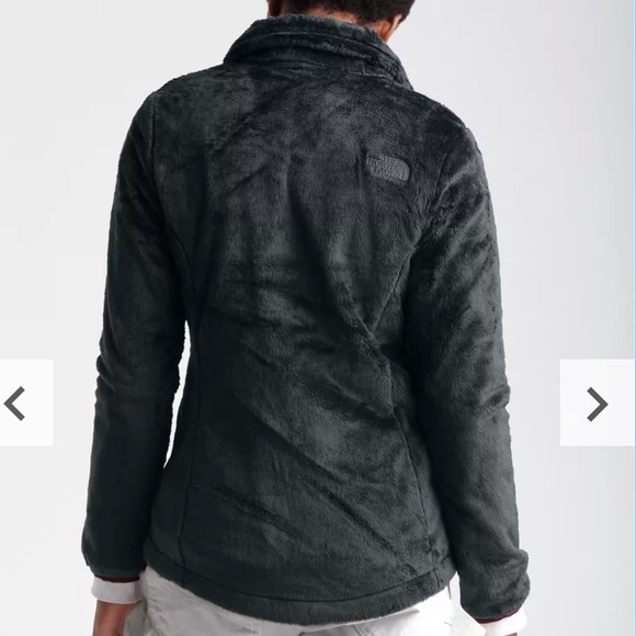 North Face Osito Full Zip Fleece Jacket Gray - Picture 2 of 16